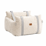 Autosedačka Golden dog 3v1 pre psa 57 x 50 x 36 cm – krémová